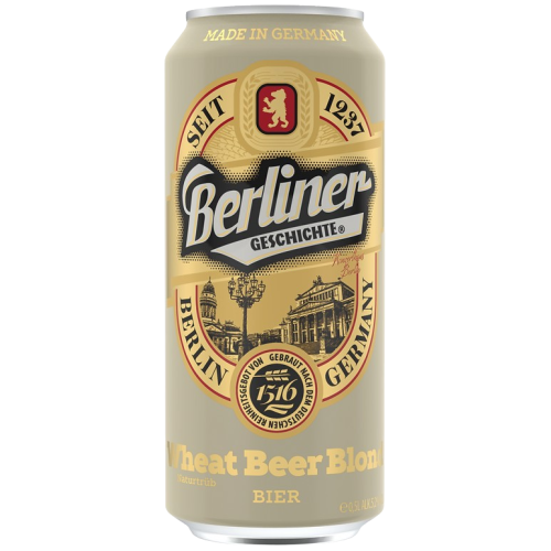 Berliner Geschichte Wheat Beer blond 0,5 Limenka