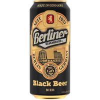 Berliner Geschichte Black Beer 0,5 Limenka