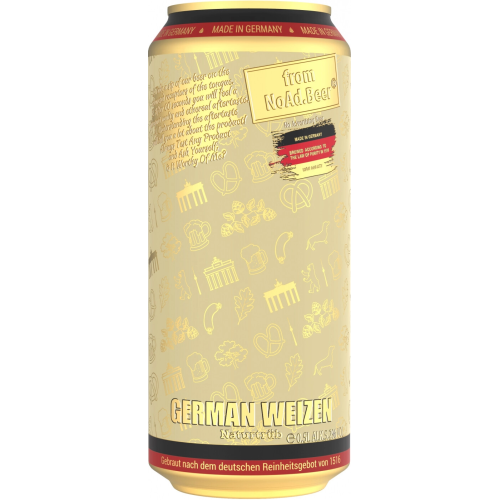 NoAd.Beer German Weizen 0,5 Limenka